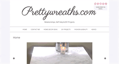 Desktop Screenshot of prettywreaths.com