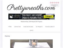 Tablet Screenshot of prettywreaths.com